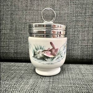 Royal Worcester vintage porcelain egg coddlers